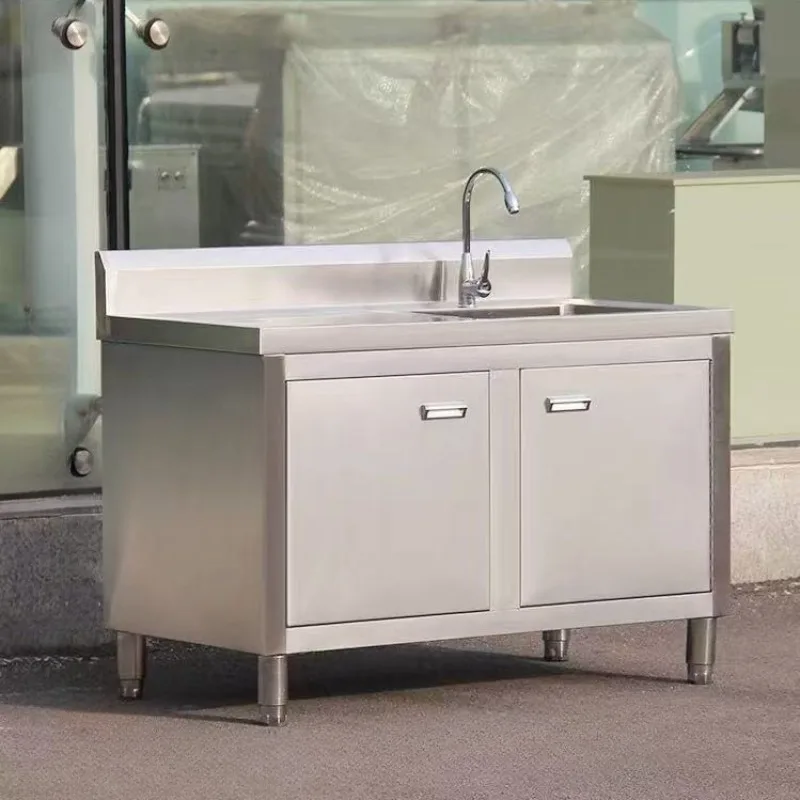 Commercial Kitchen Worktops - Fregadero de acero inoxidable extra grueso