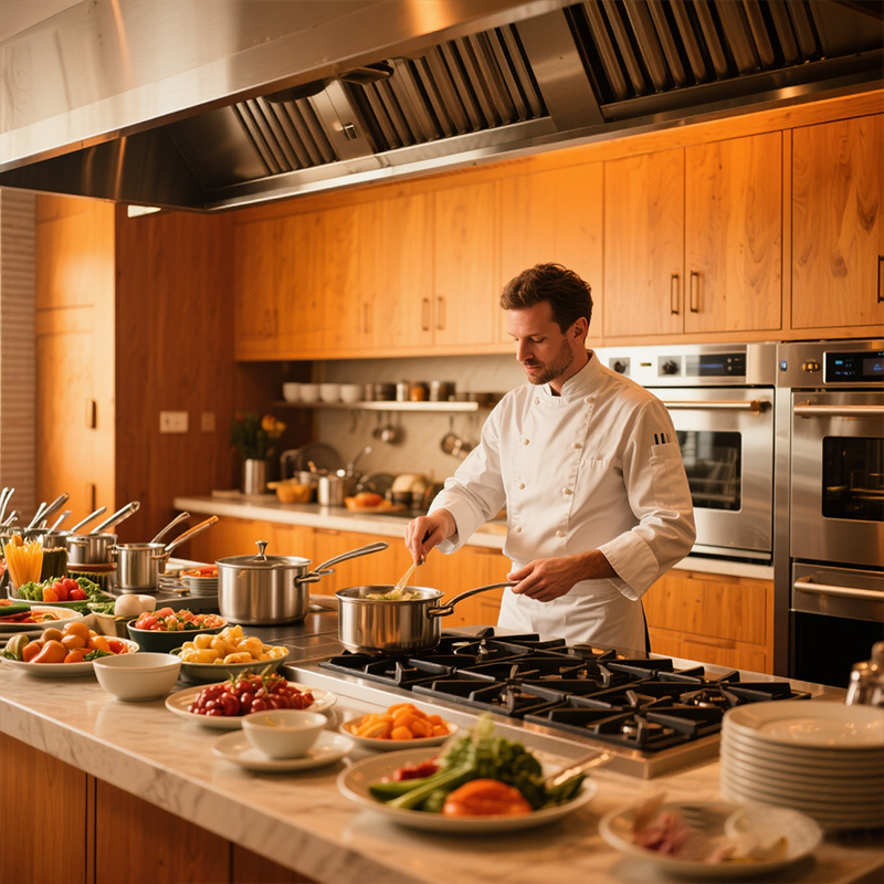 Equipo de cocina comercial aut - Range Commercial Kitchen reseña y precio