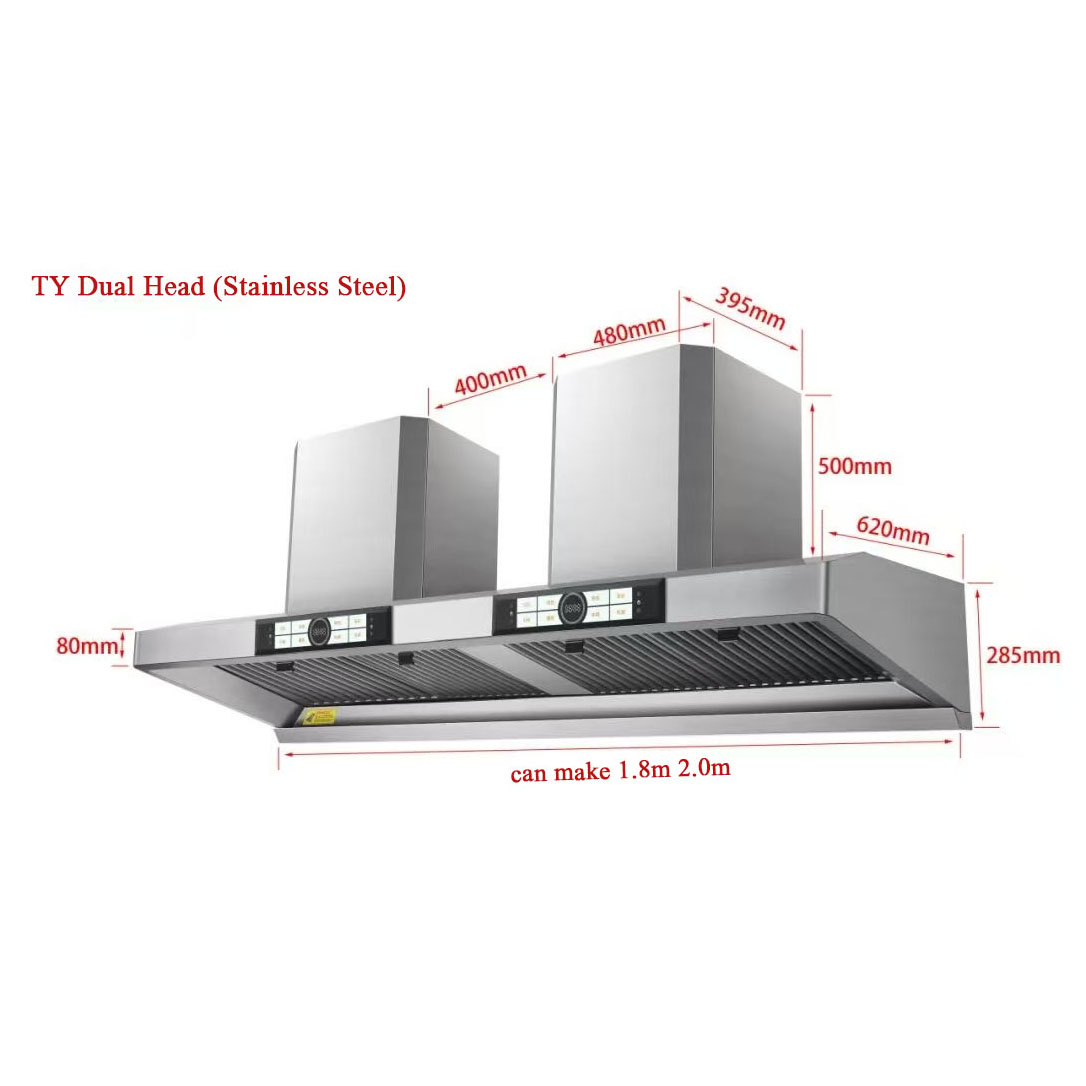 Campana extractora de cocina c - Commercial Kitchen Hoods reseña y precio