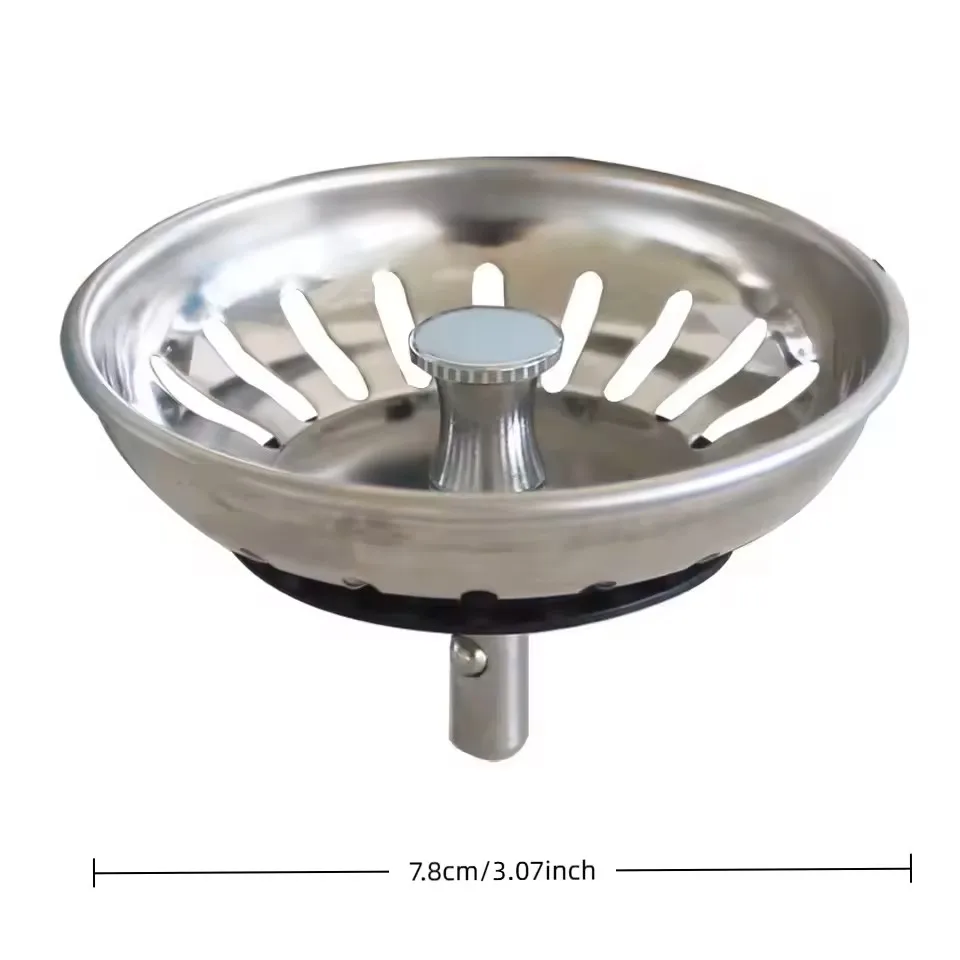 Filtro de desagüe de acero ino - Commercial Kitchen Bin reseña y precio