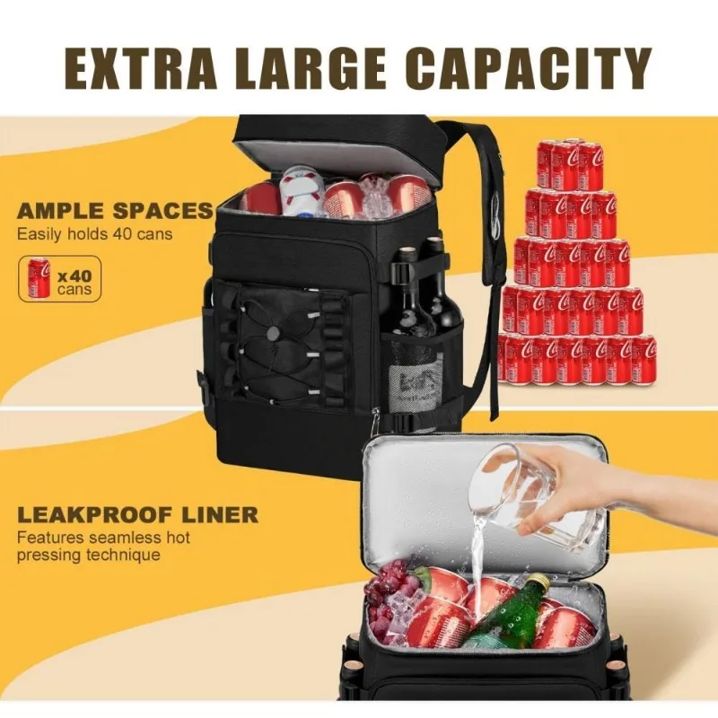 Mochila nevera con compartimen - Commercial Chest Freezer reseña y precio