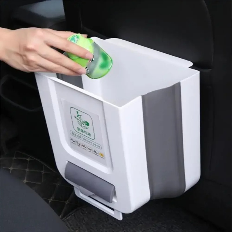Cubo de basura plegable de 10  - Commercial Kitchen Bin reseña y precio