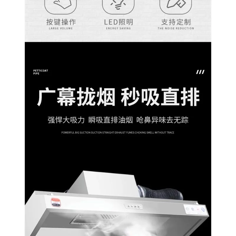 Campana extractora comercial d - Commercial Kitchen Hoods reseña y precio